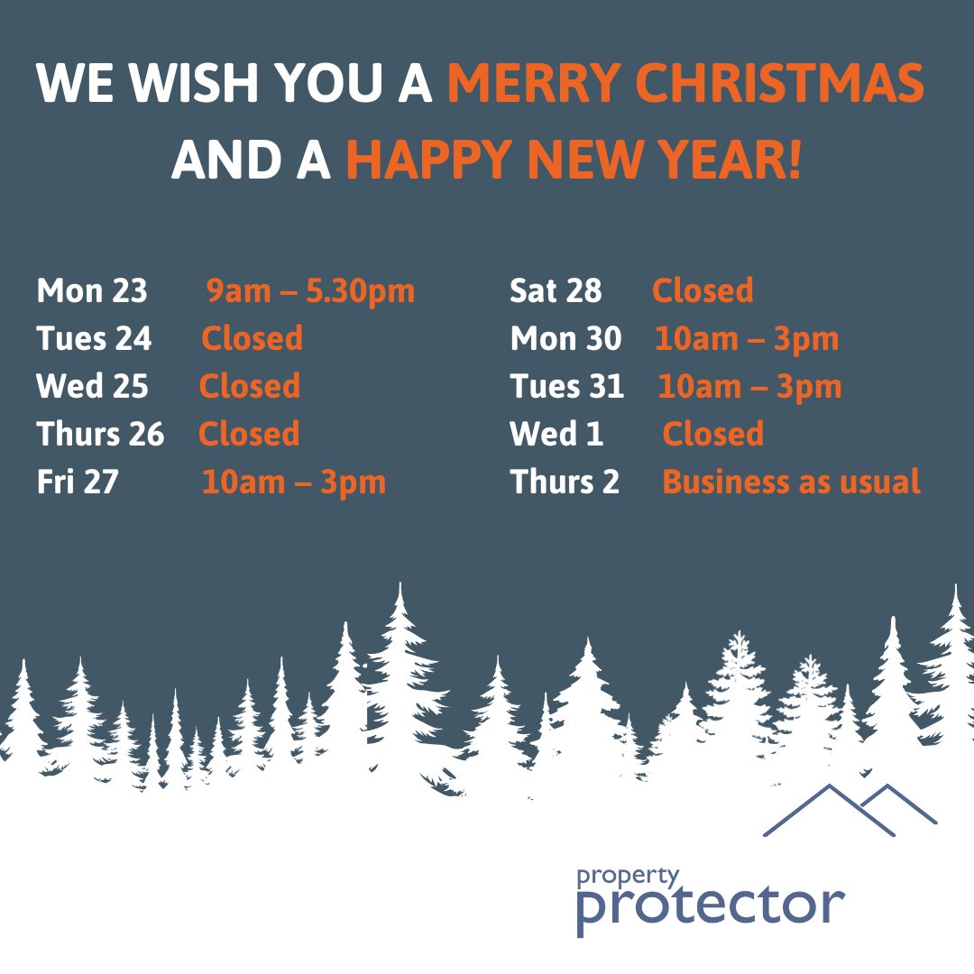 Wishing all our trading partners a happy Christmas and prosperous new year.