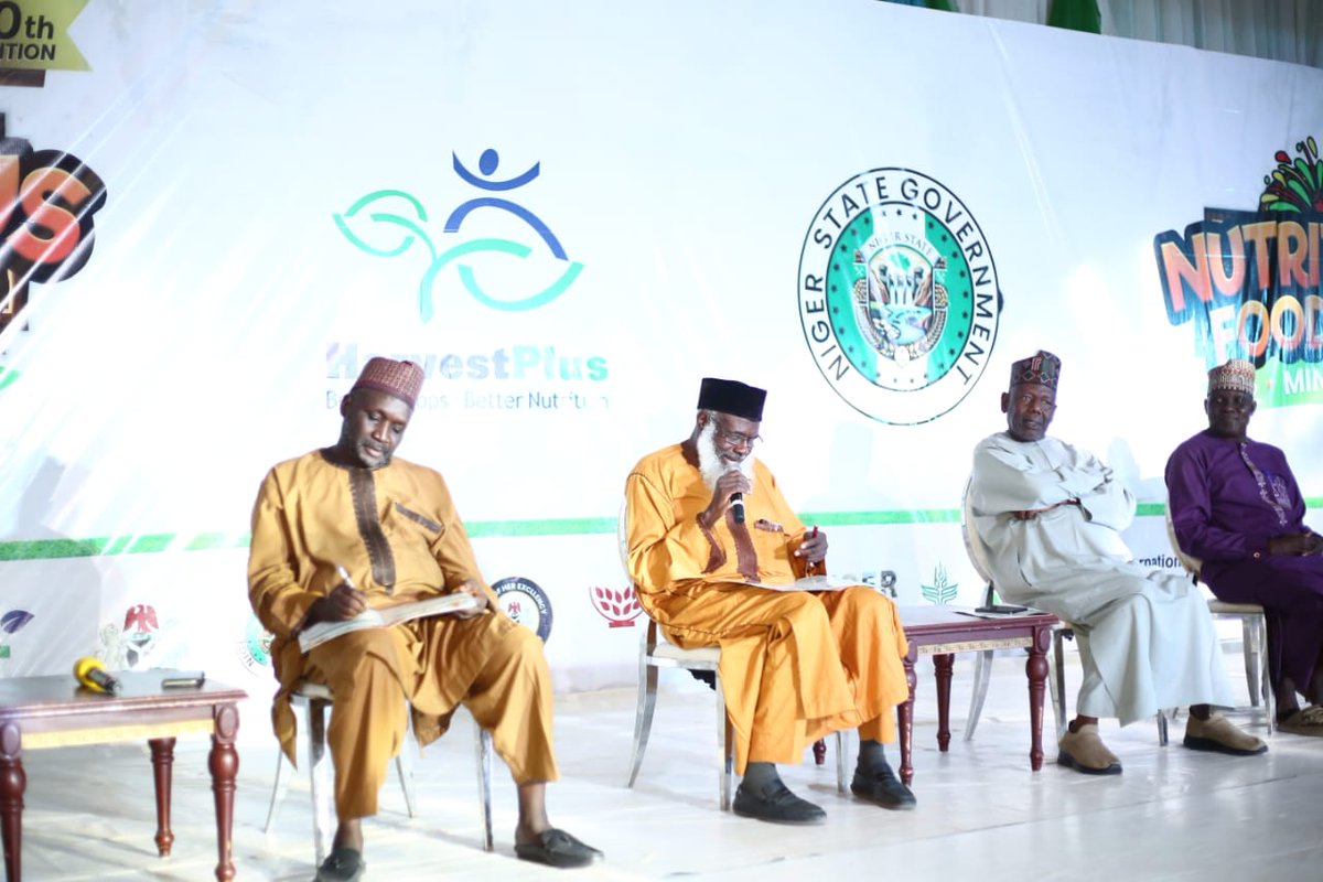 Nutritious Food Fair (@nutri_foodfair) on Twitter photo We also had another insightful panel session moderated by Professor Abba Gambo on Climate Change, titled "A Myth or Reality." This session explored the mitigation strategies that have been established by research institutes and the FGN
<a href="/HarvestPlus/">HarvestPlus</a> <a href="/HarvestPlus_Ng/">HarvestPlus Nigeria</a>
#NFFminna We also had another insightful panel session moderated by Professor Abba Gambo on Climate Change, titled "A Myth or Reality." This session explored the mitigation strategies that have been established by research institutes and the FGN
<a href="/HarvestPlus/">HarvestPlus</a> <a href="/HarvestPlus_Ng/">HarvestPlus Nigeria</a>
#NFFminna