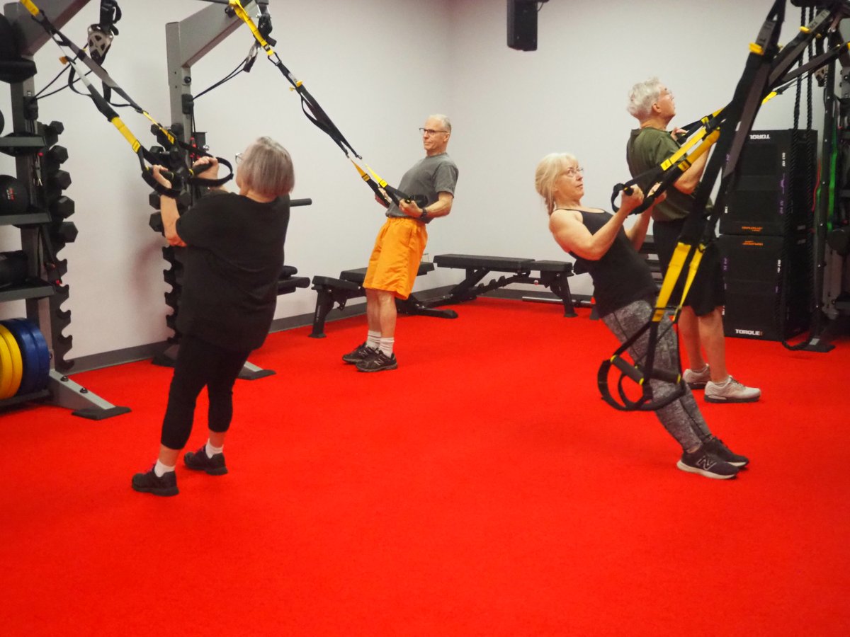 jcc_gnh's tweet photo. Personal Trainer Pam H. in action at the Jess Ciola Functional Training Suite! 😁💪 A great space for workouts and reaching your fitness goals. Come check out the new space! https://t.co/MkfZNK9lio