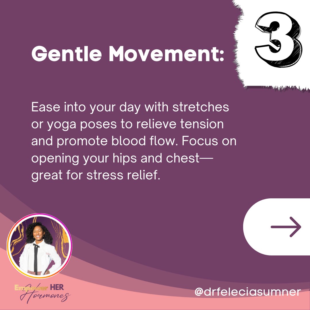 ✨ Boost adrenal health with these morning habits:
✅ Hydrate with lemon water
✅ Deep breathing
✅ Gentle stretches
✅ Protein-rich breakfast
✅ Gratitude journaling
✅ Sunlight for energy

Start your day balanced! 🌿 #AdrenalSupport #MorningRituals