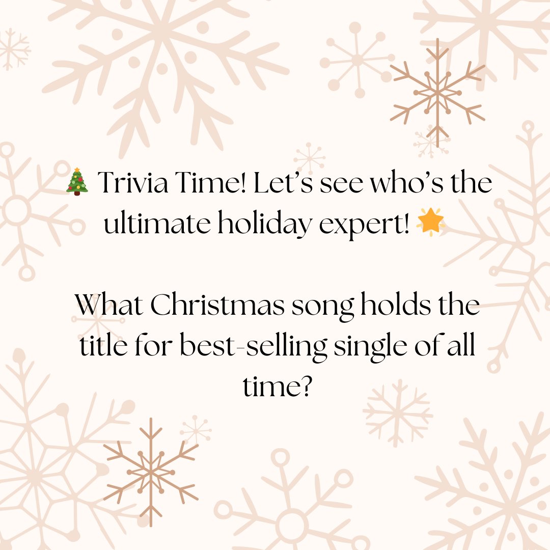 RogerDeanChevCC's tweet photo. Did you guess "White Christmas" by Bing Crosby? https://t.co/rvxQZEuftQ