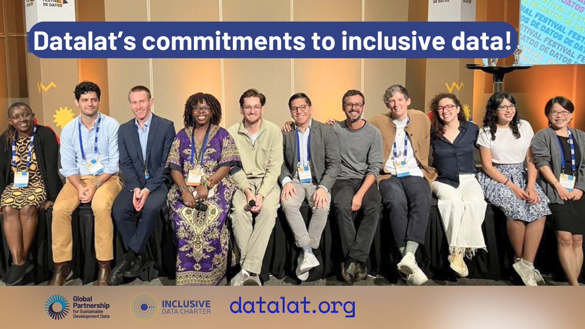 Data4SDGs's tweet image. 📊 As an #IDCdata4all Champion, @datalat is driving data justice in Ecuador. 

Empowering underrepresented communities through #CuirData, they&apos;re revolutionizing data collection to ensure every voice counts. 

Learn more about their commitments: buff.ly/3ZxGYVk