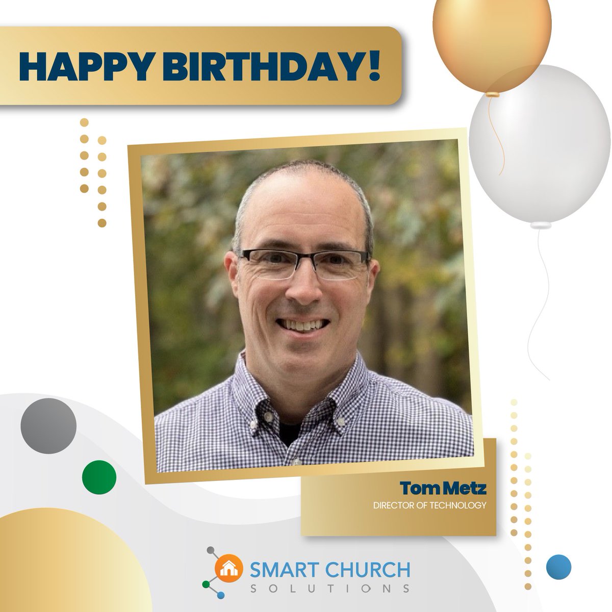 Today, we’re wishing a very Happy Birthday to Tom Metz! 🥳

Here’s to celebrating you and all the great things to come!