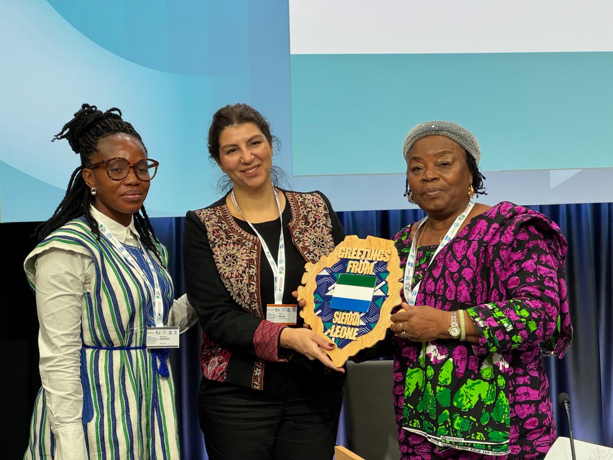 📢#SierreLeone MP Ms. Beatrice Maaya Kangbai, <a href="/sl_parliament/">Sierra Leone Parliament</a>🇸🇱 thanked #IPU for today's Summit on #GenderEquality in Nationality Laws, which focused on enacting nationality law reforms to enshrine gender equality.

#statelessness

More details
➡️ipu.org/GENL