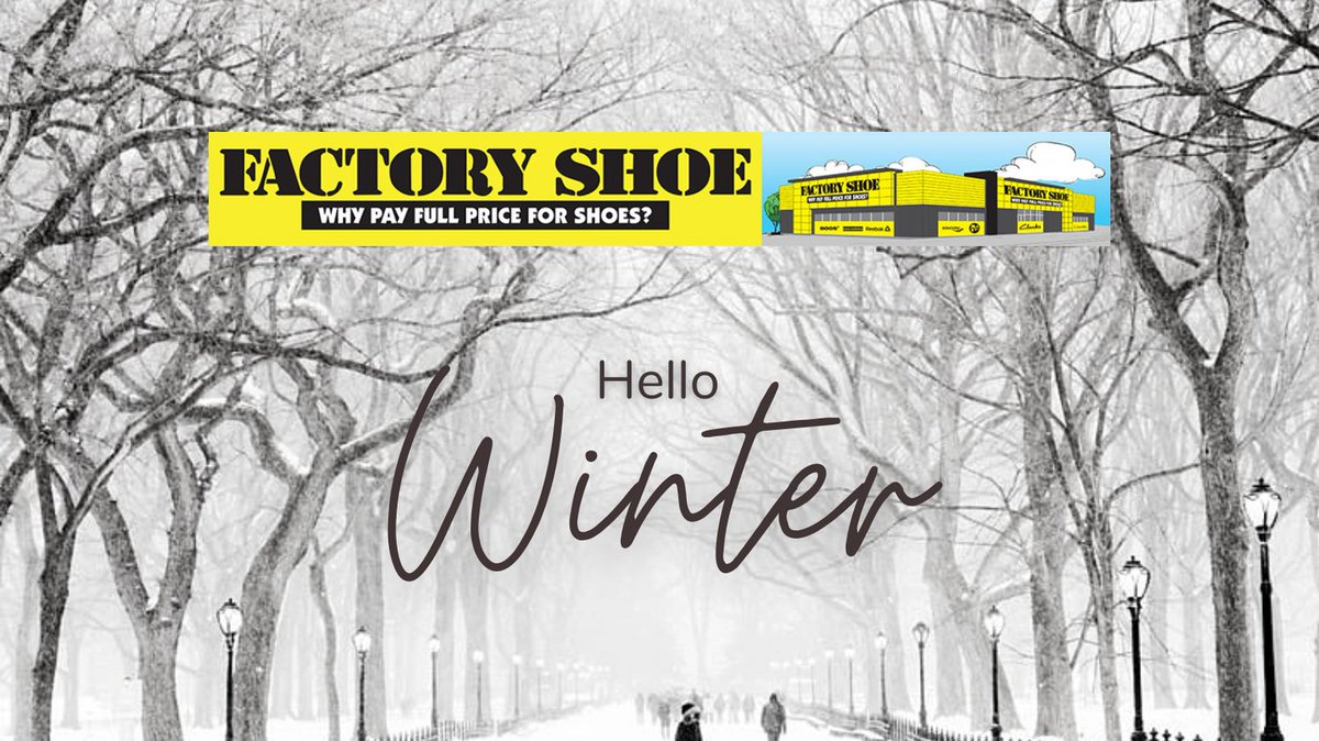 Ready for a walk in the winter wonderland?? Factory Shoe will keep your tootsies toasty AND you can support the kids <a href="/BBBSWR/">BBBS Waterloo Region</a>. Mention "Best Friends fundraising" at the checkout. They will donate $5 for each pair over $35! #BestFriendsGOBIG