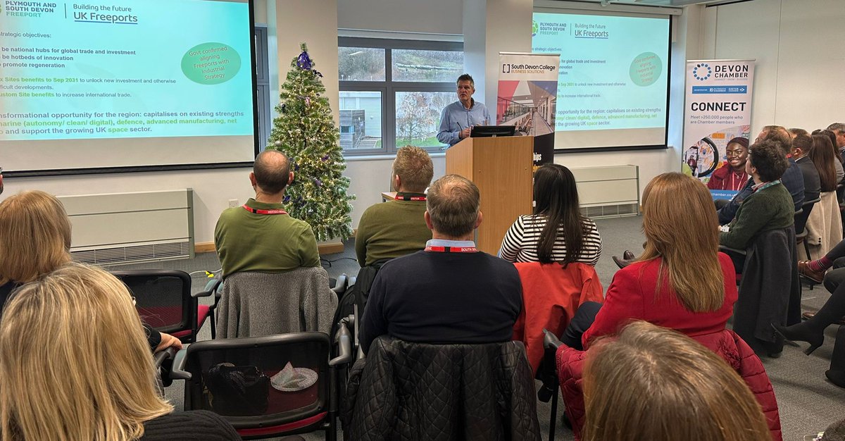 Chamber_Devon's tweet photo. An unforgettable morning at #CountyConversations - made even more special that we were able to celebrate with our newest Devon Chamber patron, @sdcollege 🤩

Thanks to everyone who joined us, especially our guest speakers 🙏🏼

See our upcoming events: https://t.co/iYVxTXb6th https://t.co/bzsf5GEunP