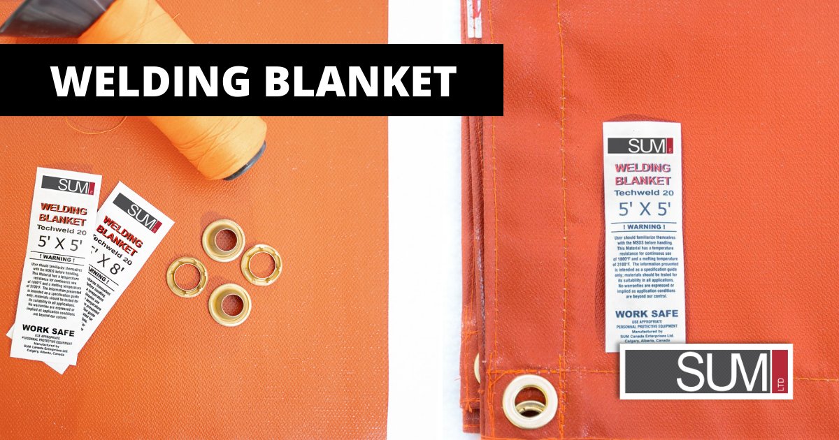 Discover our Welding Blankets: Ultimate Heat and Spark Defense! 🔥

Fire-retardant and heat-resistant up to 1000°F (538°C), they’re perfect for welding, plasma cutting, and grill insulation. Learn more: sumltd.com/products/weldi…

#welding #custominsulation #insulation