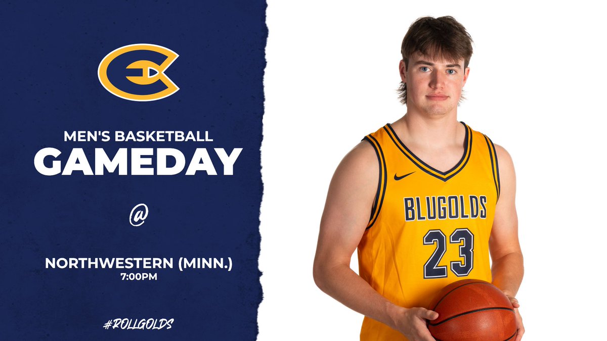 Blugolds take on Northwestern (Minn.) tonight! 🏀

📊🎥- blugolds.com

<a href="/UWECMBB/">UW-Eau Claire Men's Basketball</a> | #RollGolds #d3hoops
