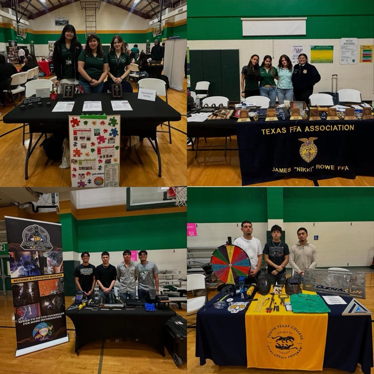 Rowe006's tweet photo. Our amazing CTE students had the chance to showcase their programs of study and share about their CTSOs with underclassmen at the CTE Recruitment Drive yesterday! #WeAreRowe #CTE #CareerReady #CTSO https://t.co/xoxa1GmbHW