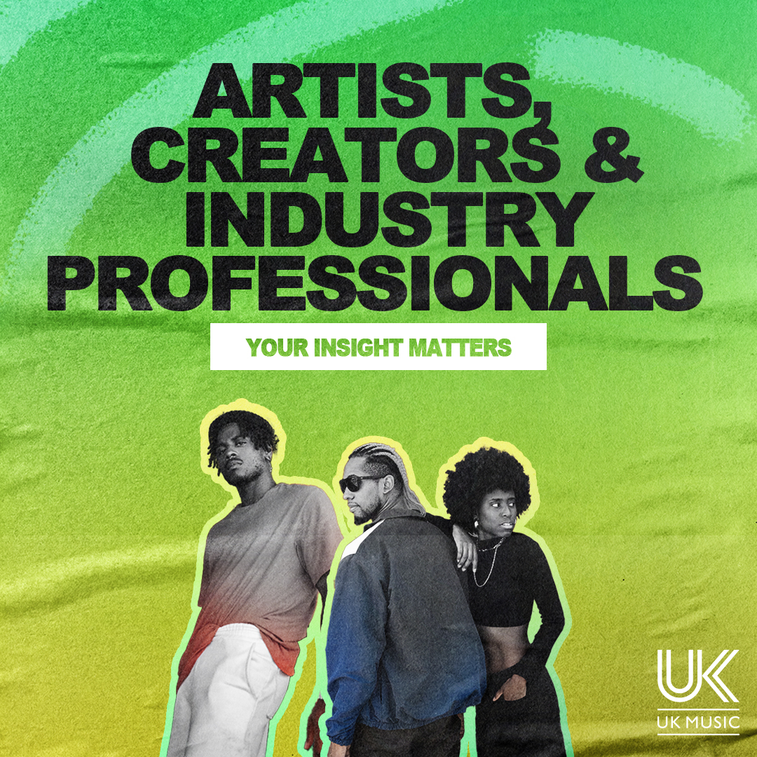 ukMPG's tweet photo. Artists, Creators &amp; industry professionals—your voice matters! Help reveal the true economic value of Black music. Take the survey now!

https://t.co/bvLqWRggMx

@UK_Music https://t.co/MOo7ztxGfa