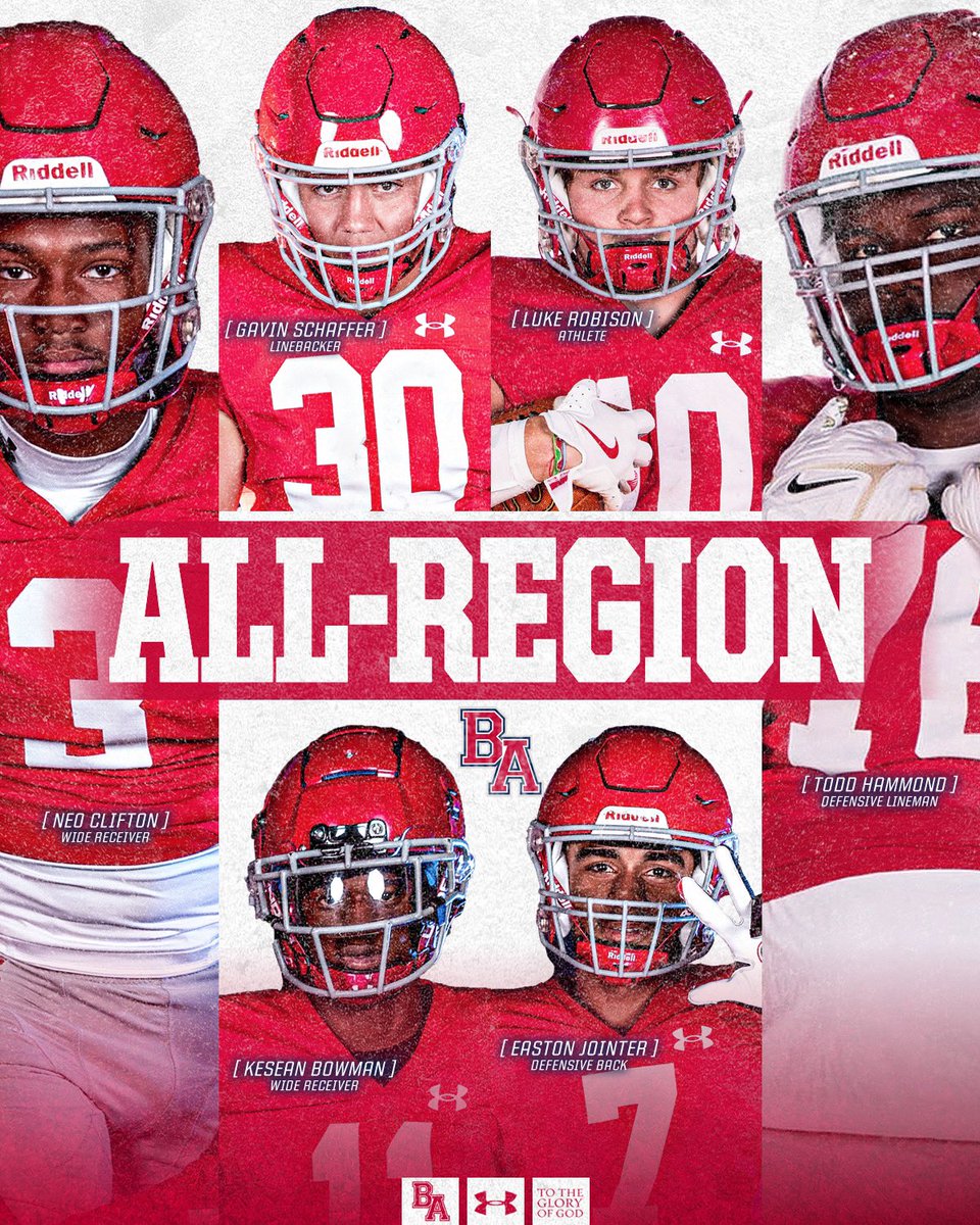 ESBN_BA's tweet photo. Congratulations to these guys on being named to the TSSAA DII-AAA East All-Region team and the rest of the team on a great season:

George MacIntyre ‘25: All- Region Co-MVP
London Bironas ‘25: Special Teams All-Region
Neo Clifton ‘25: All-Region
Gavin Schaffer ‘25: All-Region
Luke Robison ‘25: All-Region
Todd Hammond ‘25: All-Region
Kesean Bowman ‘27: All-Region
Easton Jointer ‘26: All-Region
Arkez Fontenot ‘26: Honorable Mention
Isaiah Williams ‘25: Honorable Mention
Roman Jennings ‘27: Honorable Mention
Coleman Calmus ‘25: Honorable Mention