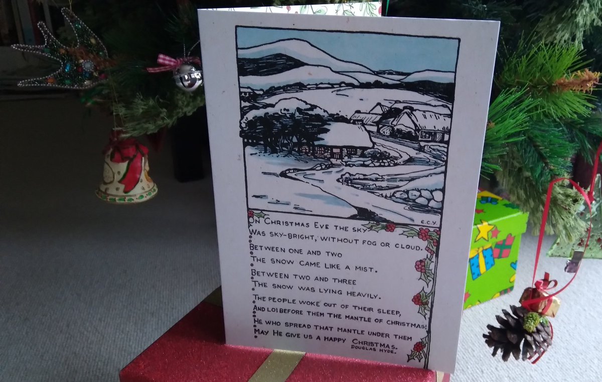 The Yeats Sisters (@theyeatssisters) on Twitter photo How wonderful to see Elizabeth's work (& Hyde's poem) celebrated on this year's <a href="/DubCityCouncil/">Dublin City Council</a> Christmas card. So grateful to all concerned for reconnecting with this Cuala work, which is part of <a href="/DCLAReadingRoom/">DCLA Reading Room</a> Yeats archive, and for bringing it to a wider public audience. How wonderful to see Elizabeth's work (& Hyde's poem) celebrated on this year's <a href="/DubCityCouncil/">Dublin City Council</a> Christmas card. So grateful to all concerned for reconnecting with this Cuala work, which is part of <a href="/DCLAReadingRoom/">DCLA Reading Room</a> Yeats archive, and for bringing it to a wider public audience.