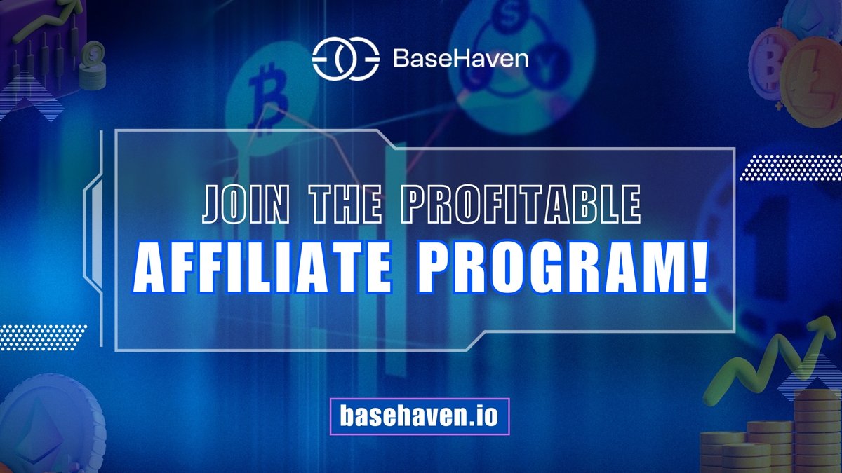 🌐 Be a part of the BaseHaven affiliate program and earn profits through referrals. Share your link, grow your community, and get rewarded! 🤝
Details here: basehaven.io
.
.
.
#BaseBlockchain #CryptoCommunity #DecentralizedExchange #BlockchainTechnology #CryptoTools