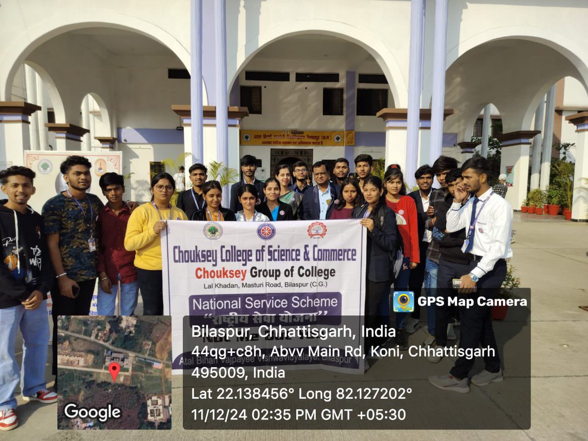 Nss Chouksey college of Science And Commerce tweet media