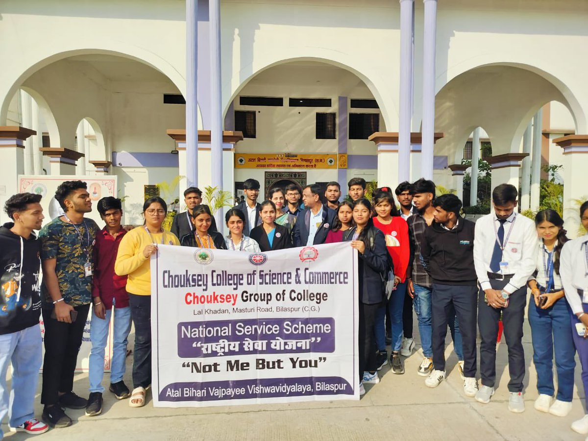 Nss Chouksey college of Science And Commerce tweet media