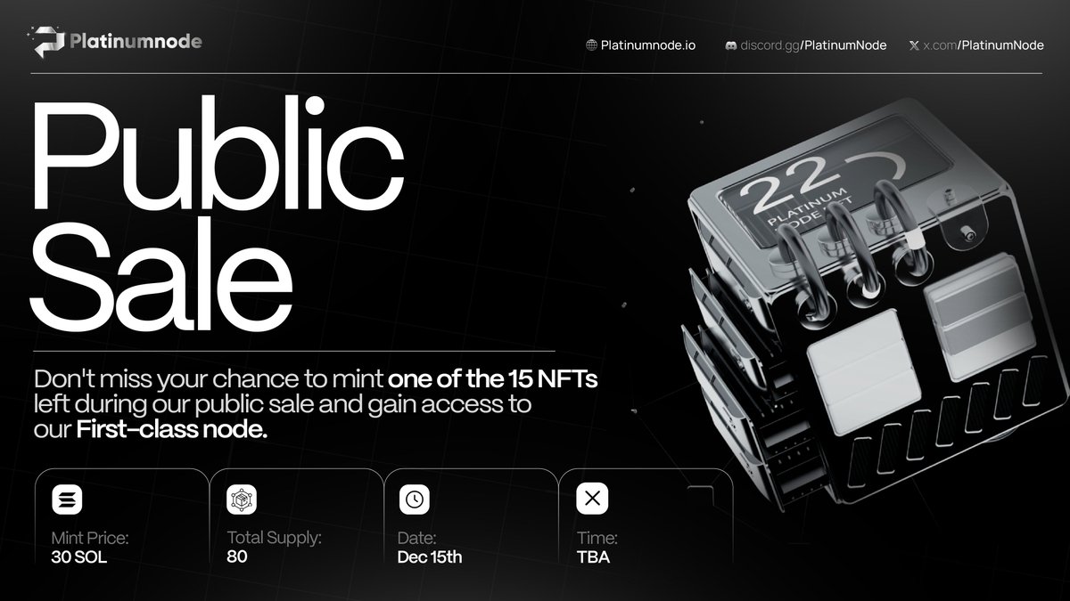 Platinum Node tweet media