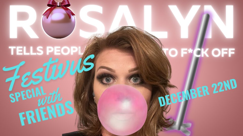 RosalynKDuke's tweet image. By popular demand the very first ever “Rosalyn Tells People to F*ck Off” (not a podcast) is here. I will be joined by some friends to air some grievances and roast David Gringas. #umwhat youtube.com/live/NMa9gGGED…