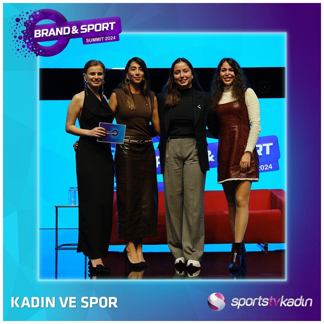 Kadın ve Spor oturumunun değerli katılımcılarına teşekkür ederiz.

Brand &amp; Sport Summit 2025’te yeniden buluşmak dileğiyle.

#brandnsportsummit