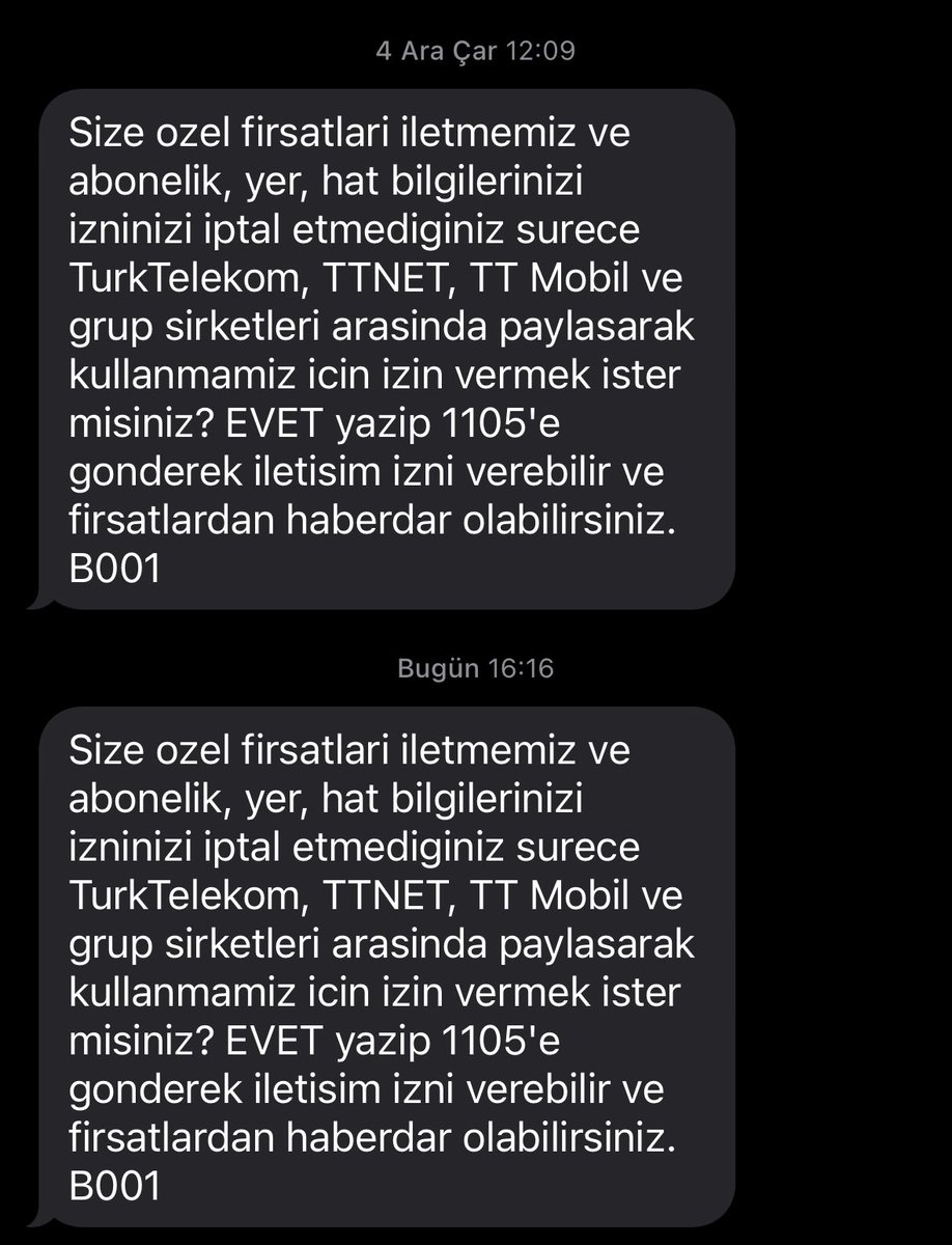 talaysal's tweet photo. Hayır.

@TurkTelekom https://t.co/hN9mgGVnGv
