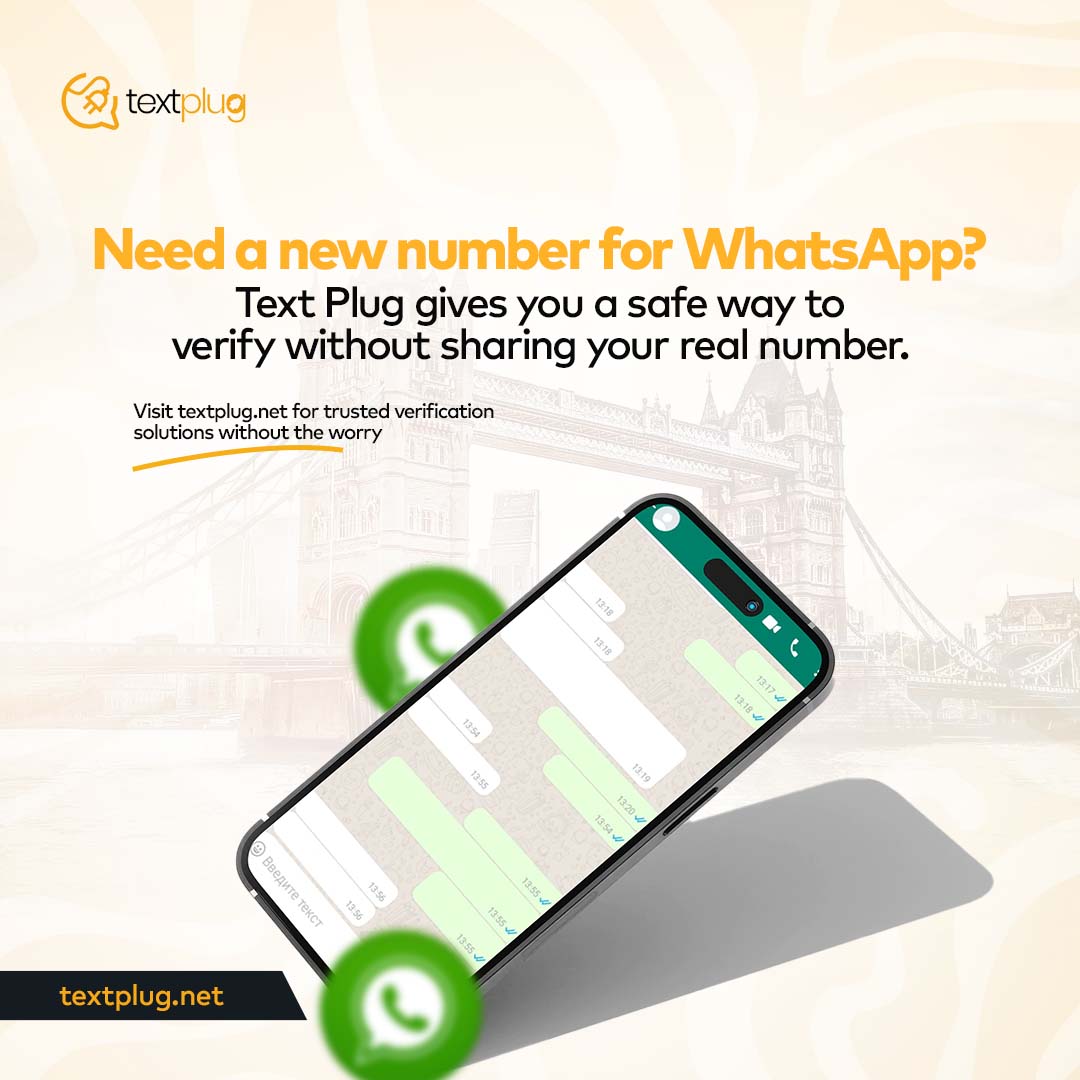 textplug7's tweet photo. Skip sharing your real number when verifying WhatsApp. With TextPlug, get a quick, temporary number instead.

Head to https://t.co/6RzA4OIt2B for a smarter way to verify without compromising your privacy https://t.co/OsW1VChkCJ