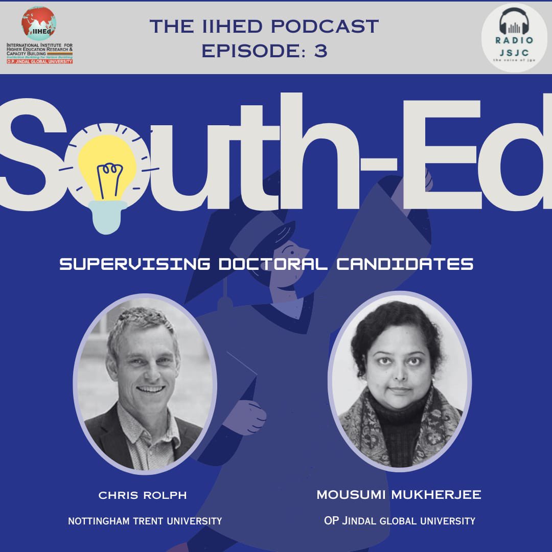 Chris Rolph (@cdrolph) on Twitter photo Today I recorded a podcast with <a href="/moumukhee/">Mousumi Mukherjee</a> about our book on Supervising Doctoral Candidates. I also met colleagues from <a href="/JindalGlobalUNI/">JGU</a> Schools of Psychology and International Affairs - lots to share and discuss. <a href="/EmeraldGlobal/">Emerald Publishing</a> <a href="/NTU_Ed/">Nottingham Trent University Institute of Education</a> <a href="/NTUNews/">NTU Press Office</a> Today I recorded a podcast with <a href="/moumukhee/">Mousumi Mukherjee</a> about our book on Supervising Doctoral Candidates. I also met colleagues from <a href="/JindalGlobalUNI/">JGU</a> Schools of Psychology and International Affairs - lots to share and discuss. <a href="/EmeraldGlobal/">Emerald Publishing</a> <a href="/NTU_Ed/">Nottingham Trent University Institute of Education</a> <a href="/NTUNews/">NTU Press Office</a>