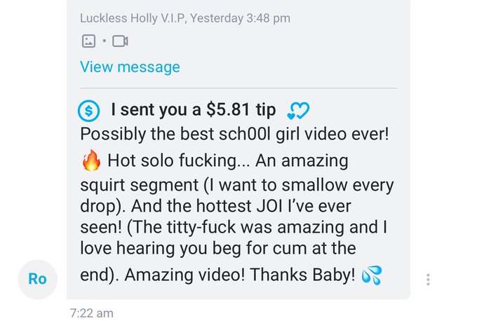 Watch Lucklessholly's leaked NSFW photo on TwXstars