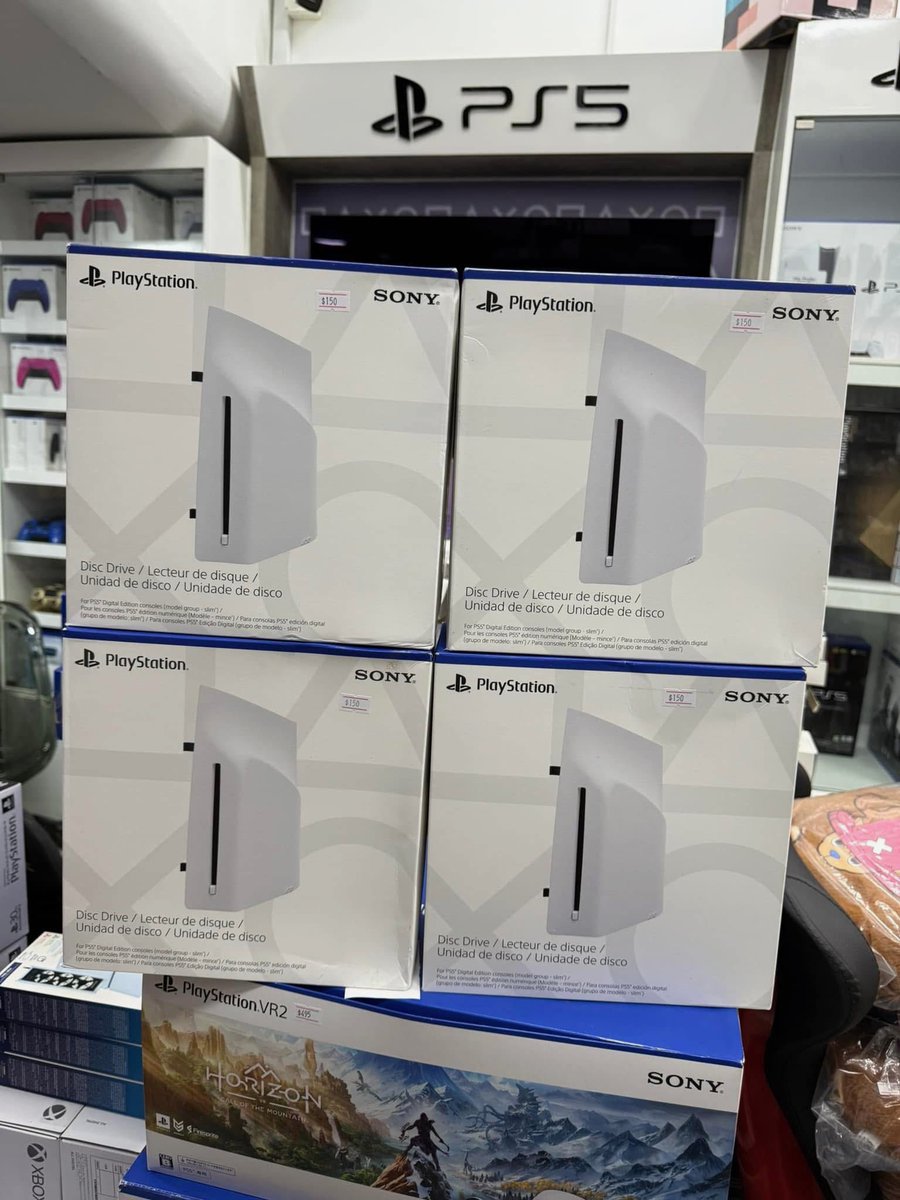 AlexPs5indirect's tweet image. Disc Drive for PS5 Pro/PS5 Slim is in-stock ($85.00

Message me to place order 🚨

#PS5 #PS530th I have few left in stock #diskdrive