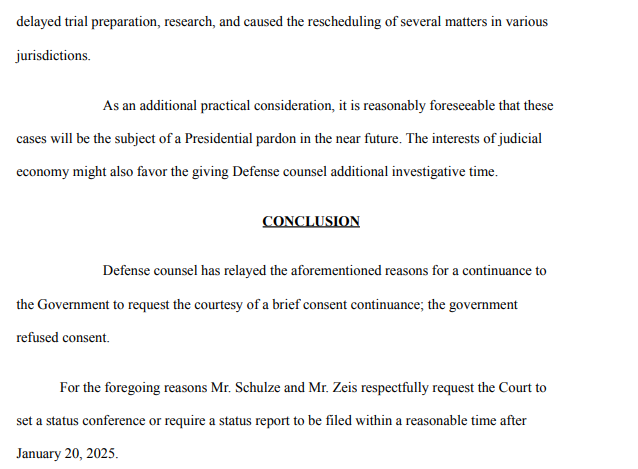 These types of court filings are stacking up in Jan 6 cases

But so far... DC federal judges have largedly rejected them 

===>