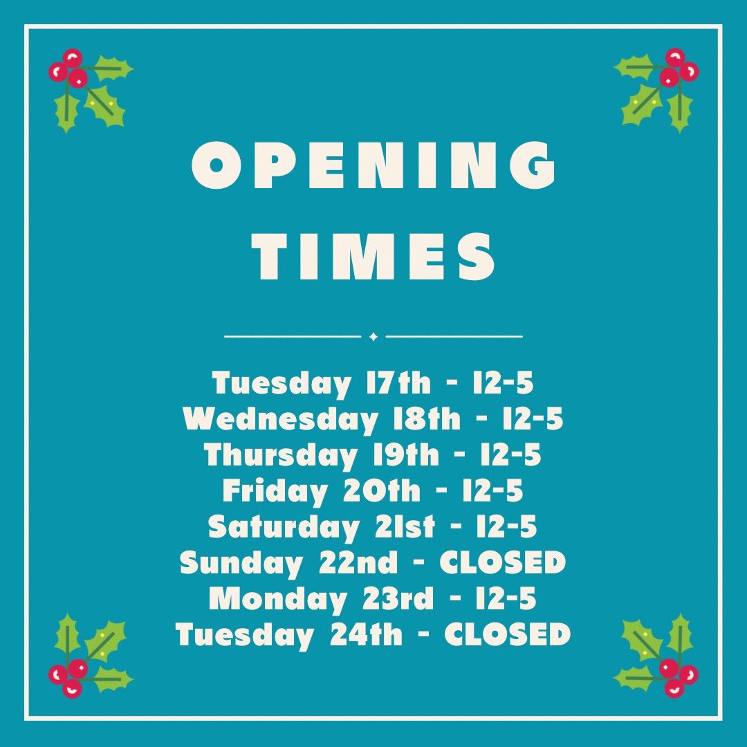 🎅 Boring but important Santa stuff 🎅

Christmas Day is 2 weeks today!!?!
(That’s pretty soon right?)
So, here’s some important Christmas shopping stuff y’all might wanna know…

🤙🏄🏻‍♀️🌴🎁🛼🧑‍🎄

🌎 junkboxapparel.co.uk

#christmasshoppingchester #independentchristmas #shopsmall