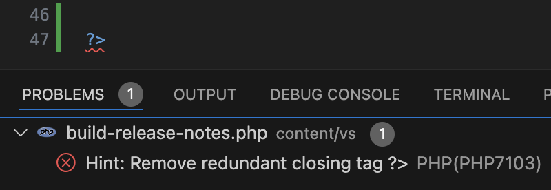 php4vs's tweet image. #phptools 1.54 for @code has fully configurable code actions and diagnostics 💡 What does it mean for you?
- Any available quick fix can be automatically applied on file save. Do you prefer sorted uses, avoid unnecessary parentheses, or prefer shorter ?: operators - make this…