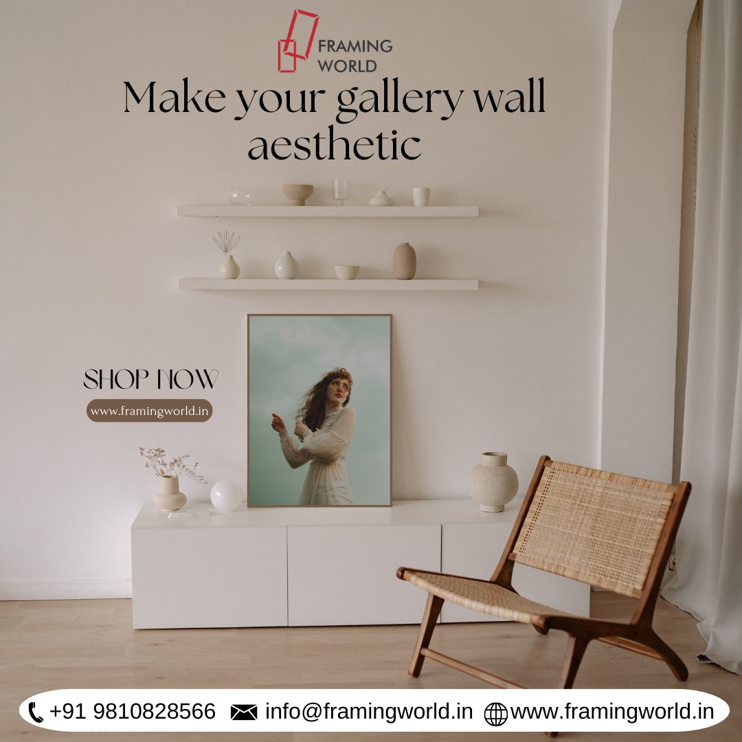 framingworld1's tweet image. Make your walls speak your style!

Frame your favorite moments with Framing World’s custom gallery wall solutions.

Lets Connect Now!
+91 9810828566
framingworld.in

#CustomFrames #GalleryWallVibes #FramingWorld #aesthetic #gallery #vibes #Frames