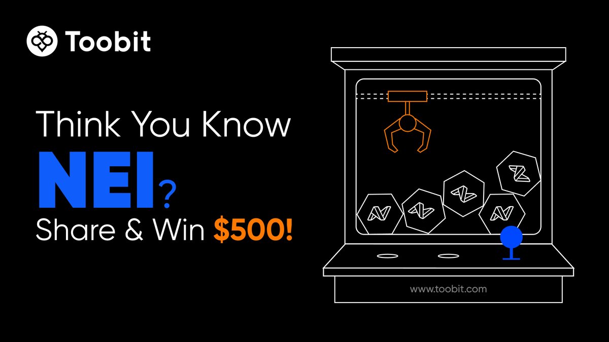 Toobit_official's tweet photo. 🚀 Join the $NEI Quiz Challenge and win your share of $500! 🧠💰
🎯 Tasks:
✔️ Follow: @Neurashi and @Toobit_official 
✔️ Retweet this post
✔️ Option 1: Share your reason why $NEI is a great trading opportunity using #TradeNEI
✔️ Option 2: Create a fun, creative meme about $NEI and post it with #NEIMeme

🕒 Timeline:
📅 Starts: 12th December, 2024
📅 Ends:  22th December, 2024

#TradeNEI #NEIMeme #CryptoFun #Cryptocurrency