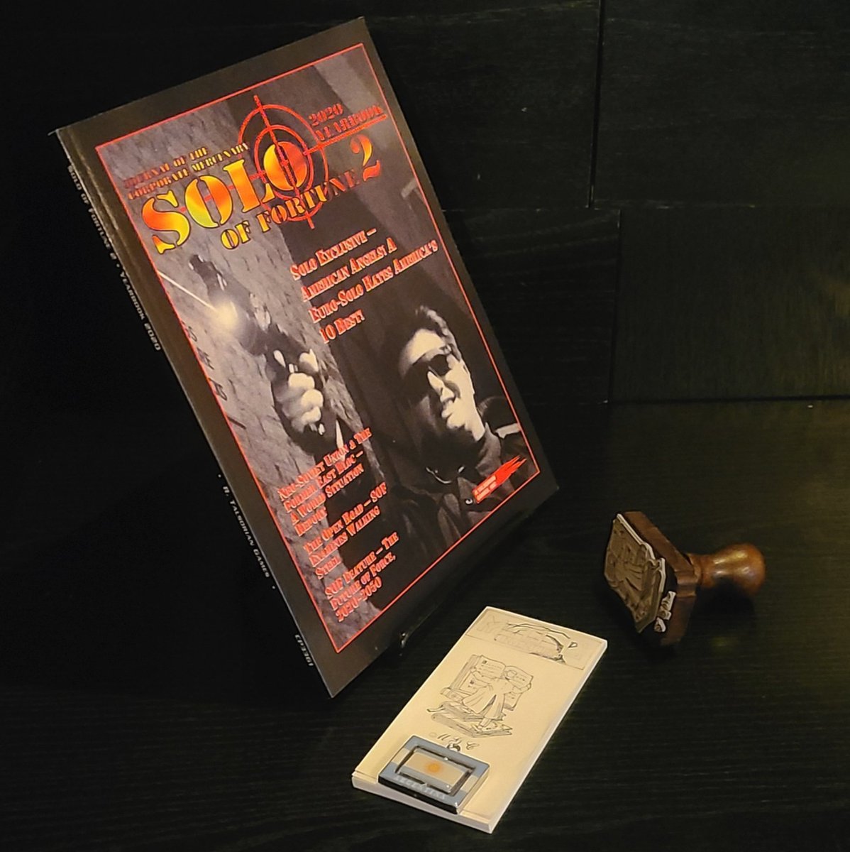 mgc_inventory's tweet photo. :book: ID_b0454
Solo of Fortune 2 (1994, R. Talsorian)
Ross Winn
96p - Paperback - ING
#cyberpunk2020 #mikepondsmith #cyberpunkgame #rtalsoriangames #librorpg #rpgbook #cyberpunkrpg #rpg #solooffortune2 #books #libros #collector #bookworm #bookaholic #vintagebooks #books https://t.co/no8HJpCSas