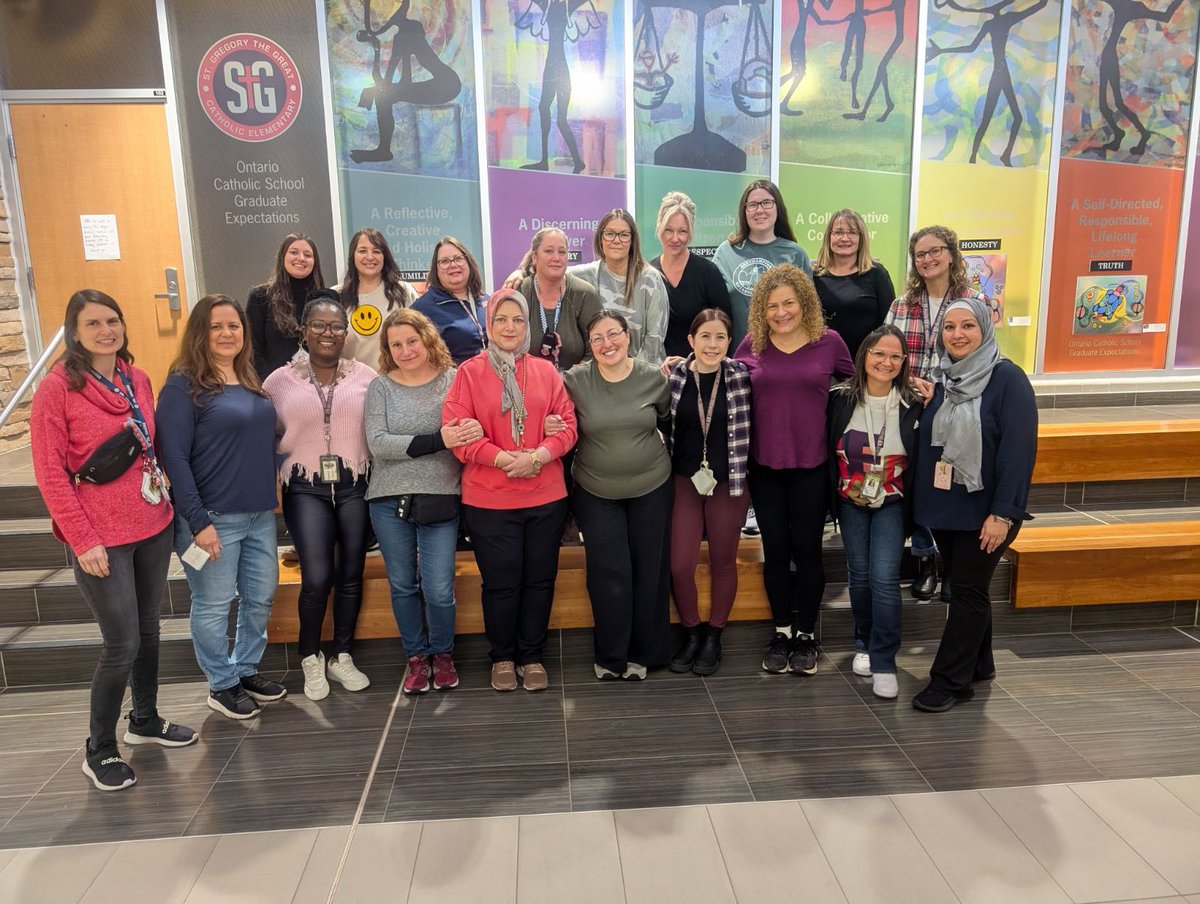 StGregoryHCDSB's tweet photo. It’s E.A. Appreciation Day @HCDSB and we couldn’t appreciate these amazing staff members more! Thank you for all you do to serve our most vulnerable students and our entire school community! May God continue to bless you and the remarkable work you do. https://t.co/eLG1lvr3c6