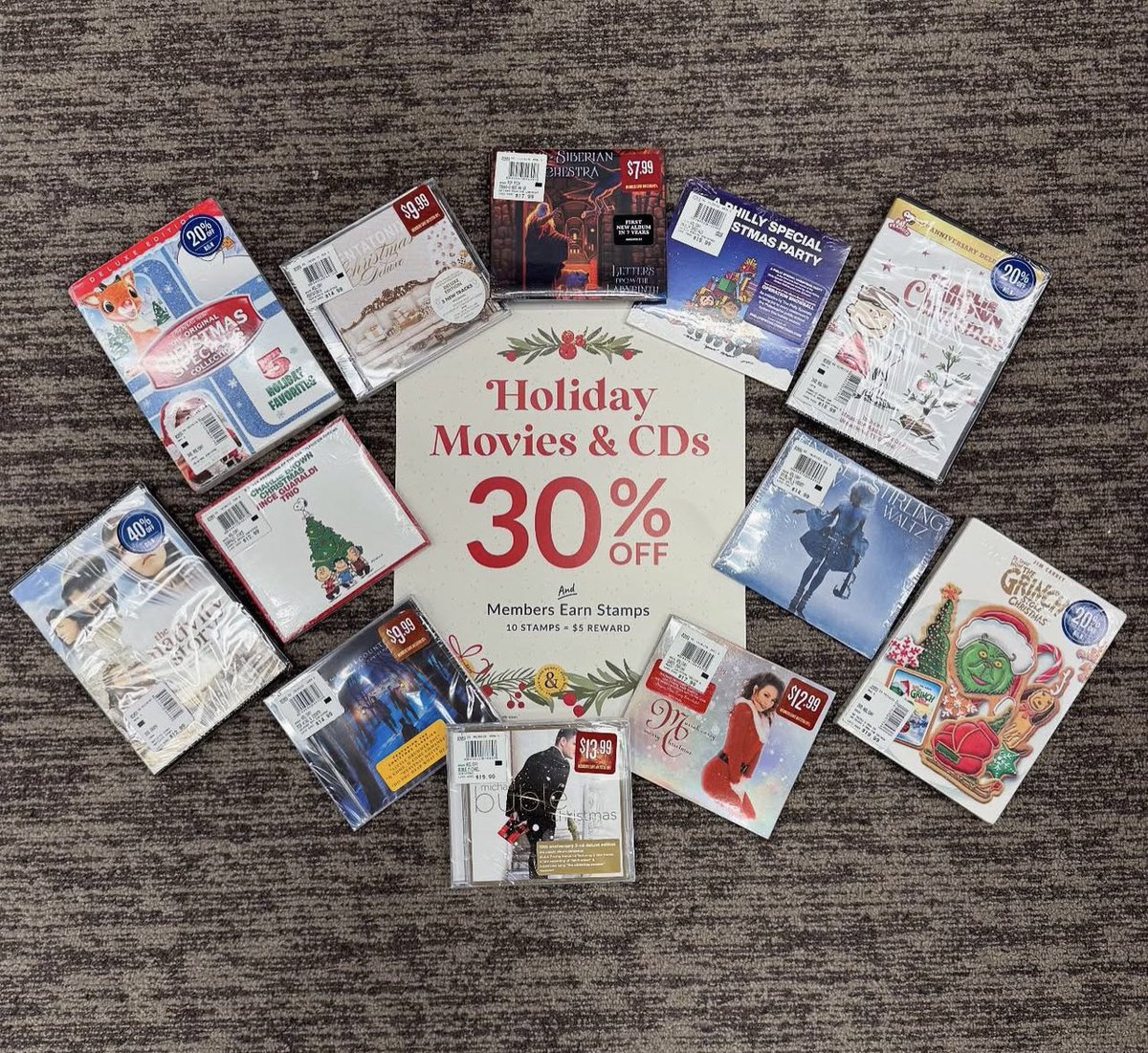 BnLadue's tweet photo. Question . . . Do you think #DieHard movie is a holiday movie or not?

Need something to get you into that holiday mood?  All holiday movies and &amp; CDs are 30% off and vinyl 10% and like always BN premium members get that extra 10% off! https://t.co/fKgyzPJn6E
