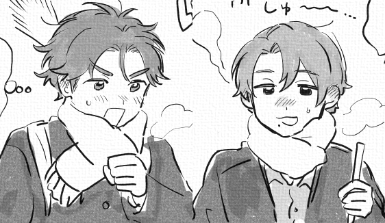 ミナ山の落書き漫画を描いたのでブルスカに投稿しました。 