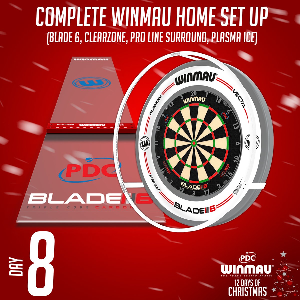 DAY 8️⃣

Get yourself set for the 2024/25 World Darts Championship with a complete <a href="/Winmau/">Winmau</a> Home Darts Set Up!

Simply retweet and comment with your favourite match from World Championship history for the chance to win!

👉 bit.ly/WinmauChristmas