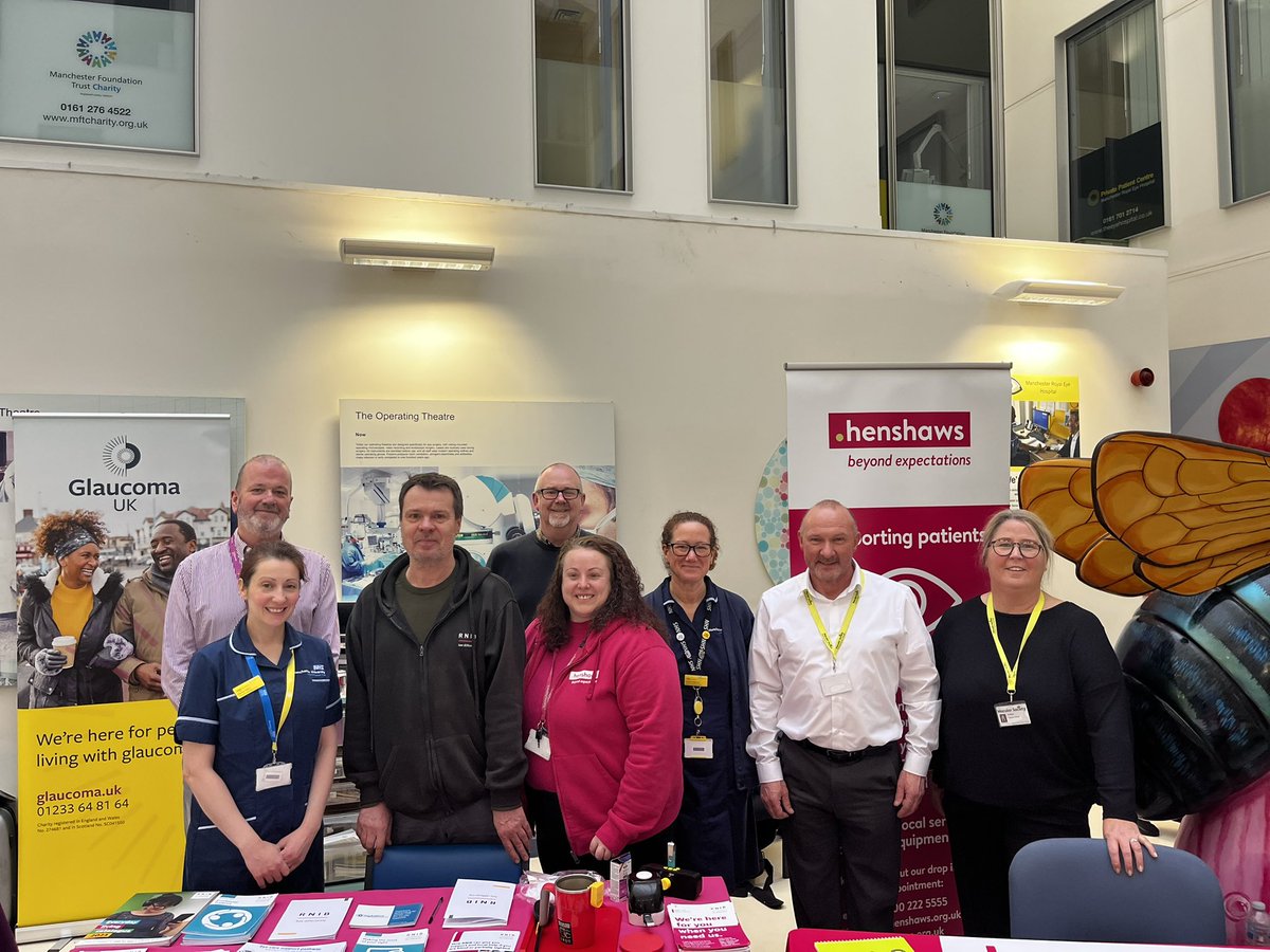 Manchester Royal Eye (@manchesterreh) on Twitter photo Great to see lots of our colleagues and friends from services across Greater Manchester here for our ophthalmic support stand today!
Stay tuned for dates of more events in 2025… <a href="/RNIB/">RNIB</a> <a href="/Henshaws/">Henshaws</a> <a href="/glaucoma_uk/">Glaucoma UK</a> <a href="/MacularNW/">MacularNorthWest</a> <a href="/guidedogs/">Guide Dogs</a> Great to see lots of our colleagues and friends from services across Greater Manchester here for our ophthalmic support stand today!
Stay tuned for dates of more events in 2025… <a href="/RNIB/">RNIB</a> <a href="/Henshaws/">Henshaws</a> <a href="/glaucoma_uk/">Glaucoma UK</a> <a href="/MacularNW/">MacularNorthWest</a> <a href="/guidedogs/">Guide Dogs</a>