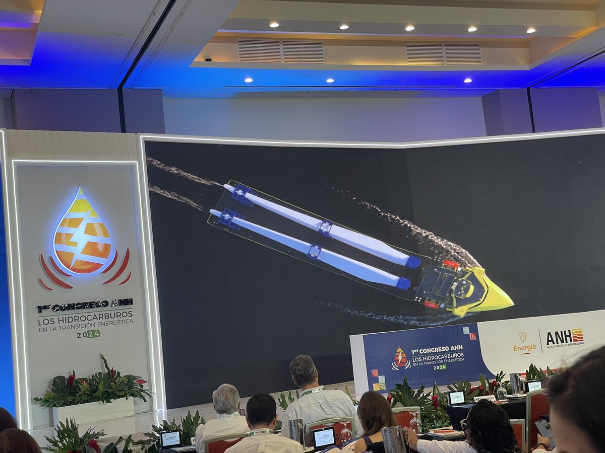 Apertura del 1er Congreso <a href="/ANHColombia/">Agencia Nacional de Hidrocarburos - ANH</a>, “La Energía Eólica OffShore es el Camino para el Caribe. Es el Reto de la Transición Energética - Omar Camacho Ministro de Minas y Energía. <a href="/dumek_turbay/">Dumek Turbay Paz</a> <a href="/MinEnergiaCo/">Minenergía</a> <a href="/AlcaldiaCTG/">Alcaldía de Cartagena</a>