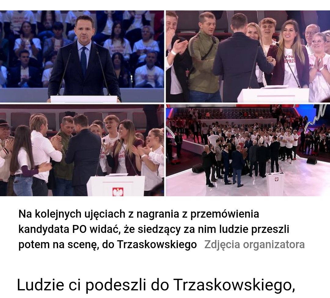 TomashKnives's tweet image. Pisowskie #danezdupy. Ludzie nie wyszli a podeszli do Rafała. Tylko debil nie potrafi tego zweryfikować.