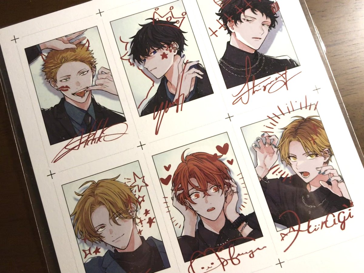 체키 넘 예쁘다아