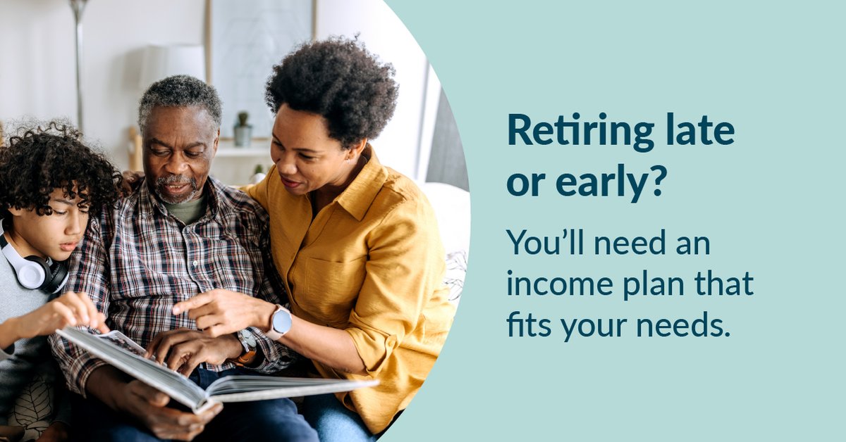 JavidMortazavi's tweet photo. Regardless of when you decide to retire, you should have a plan that helps cover your expenses. Let’s make sure your retirement income can cover your spending. 

https://t.co/ommalyjfvr? https://t.co/OZOsdMsIt5