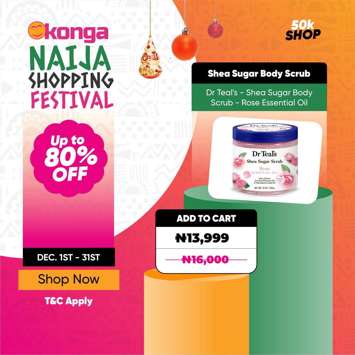 ShopKonga's tweet image. Everything you need, all under 50k! Don't let this deal slip away. 🤩

Visit :bit.ly/3OQQa2o

#BudgetShopping #50kShopSale #NaijaShoppingFestival #ShopKonga #NaijaShoppingFestival2024 #KongaDeals