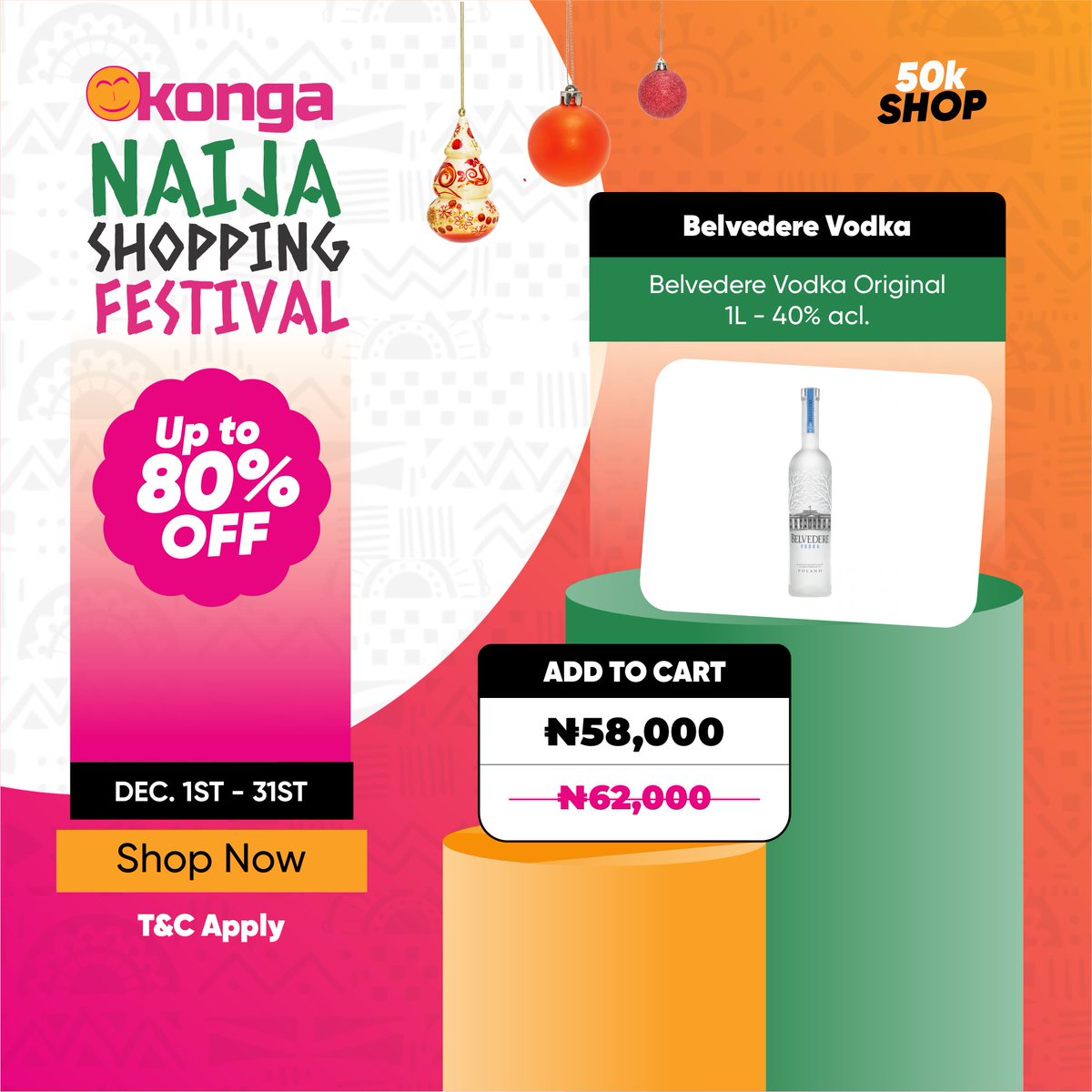 ShopKonga's tweet image. Everything you need, all under 50k! Don't let this deal slip away. 🤩

Visit :bit.ly/3OQQa2o

#BudgetShopping #50kShopSale #NaijaShoppingFestival #ShopKonga #NaijaShoppingFestival2024 #KongaDeals