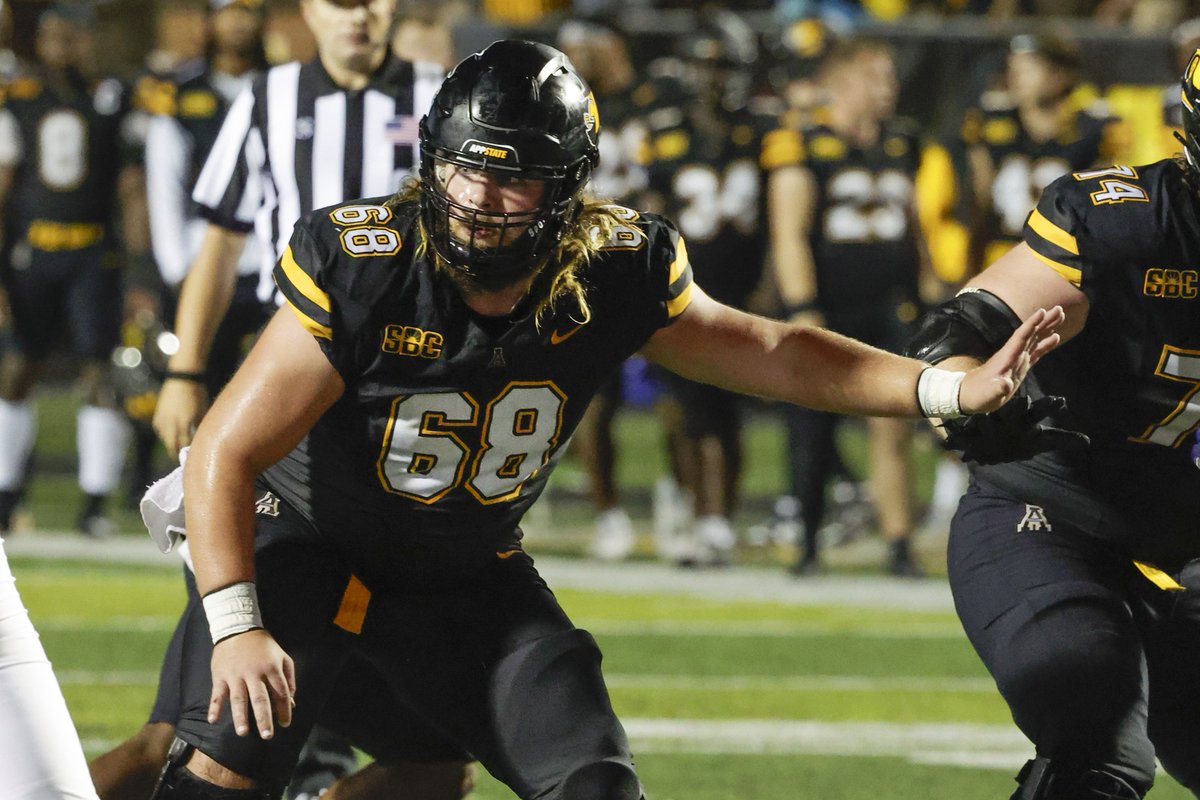 Appalachian State starting center Jack Hollifield has entered the transfer portal, <a href="/On3sports/">On3</a> has learned. 

Former Virginia Tech transfer was a second-team All-Sun Belt selection.

on3.com/transfer-porta…