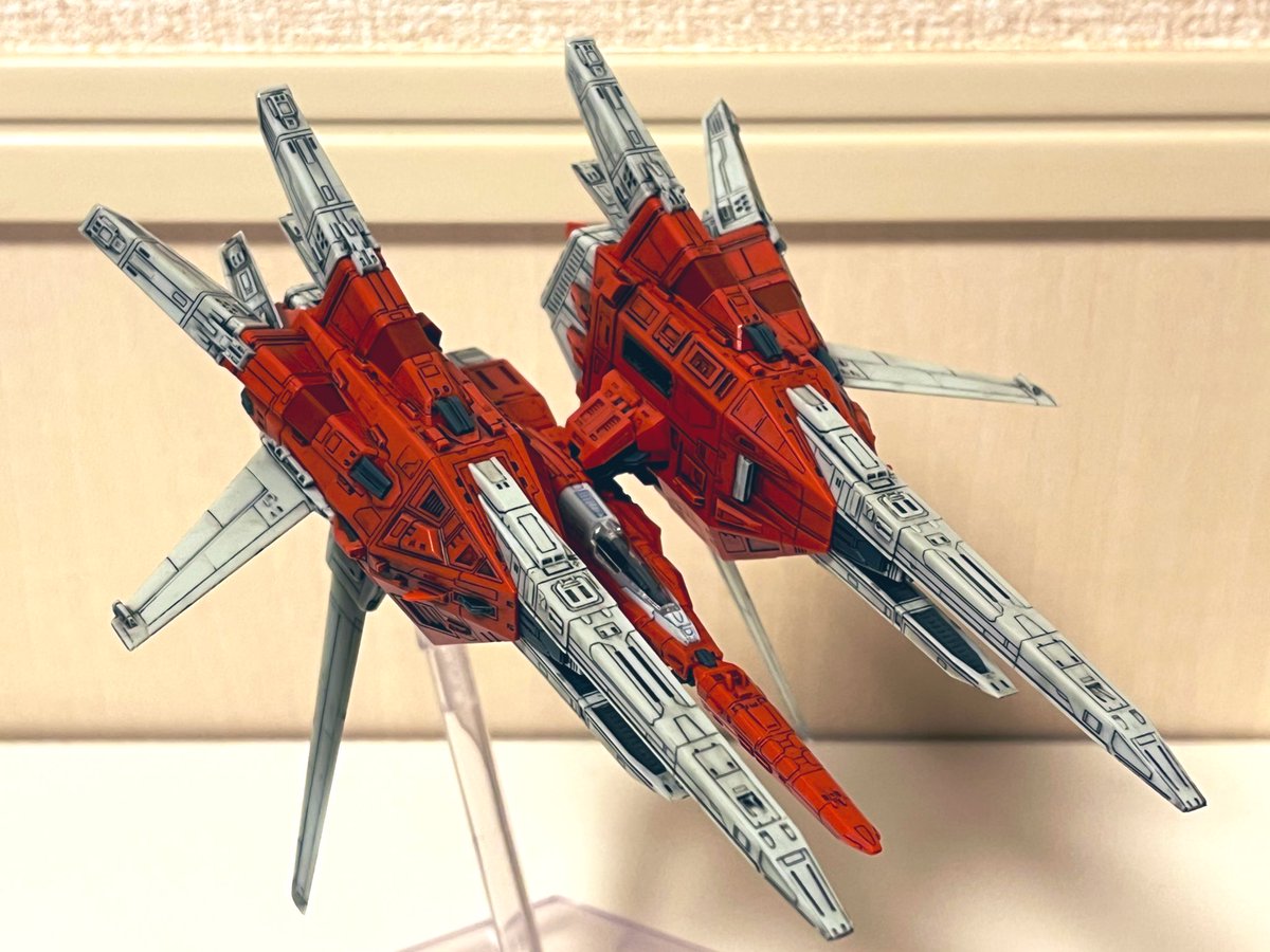 msqPH4I3wfNePwU's tweet photo. 1/144R-GRAY1 墨入れ
モールドが繊細で情報量がグッと増していいですね。
ちなみに私はサターンユーザーなので、下から見上げるのが好きです。
#レイストーム #レイヤーセクションⅡ #RAYSTORM #LayerSectionⅡ https://t.co/IrtWYSgKyl