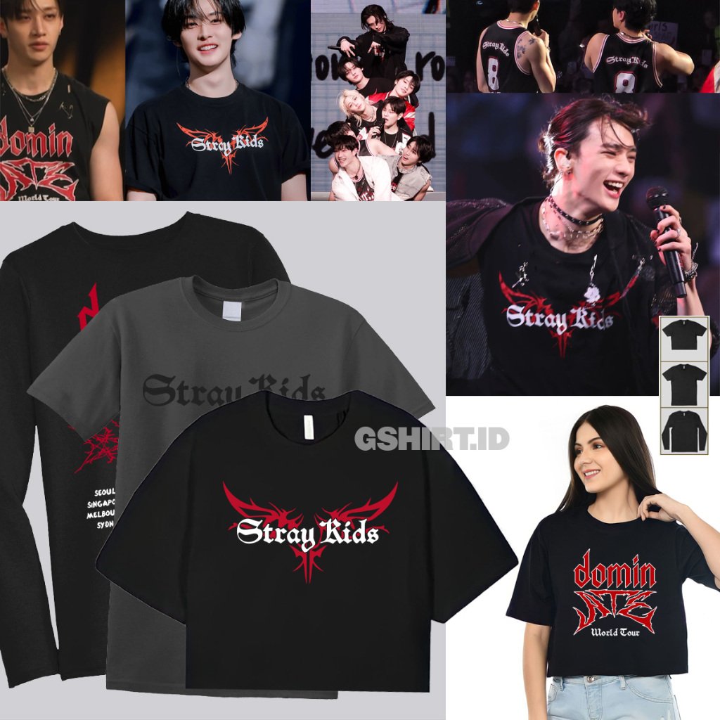 WTS ‼KEMBARAN OUTFIT yuk DENGAN SKZ buat konser nanti‼
Bahannya adem, nyerap keringat, print HQ. Cocok buat yg nyari kaos premium yg AWET.

Ada TSHIRT lengan pendek &amp; panjang, CROP TOP, Totebag. Upcoming Hoodie &amp; Crewneck.
Order di sini 》 s.shopee.co.id/4AjQY8Tejs 

Yuk pesen!