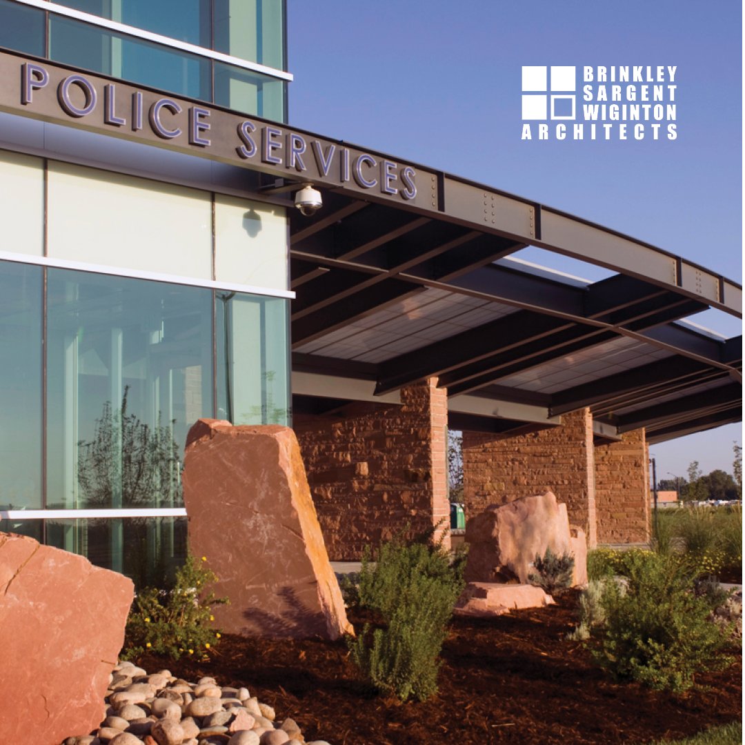 Clad in Colorado red sandstone, this landmark Police Department fosters pride through community-focused spaces that unite people. #CelebratingDesign