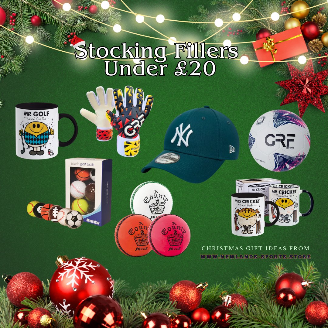 🎄🔔 Still looking for little Christmas gifts for the sports lovers in your life?  We have loads of little stocking fillers! 🎁

#sportsgifts #stockingfiller #newlandssports #shoplocal #christmasgifts