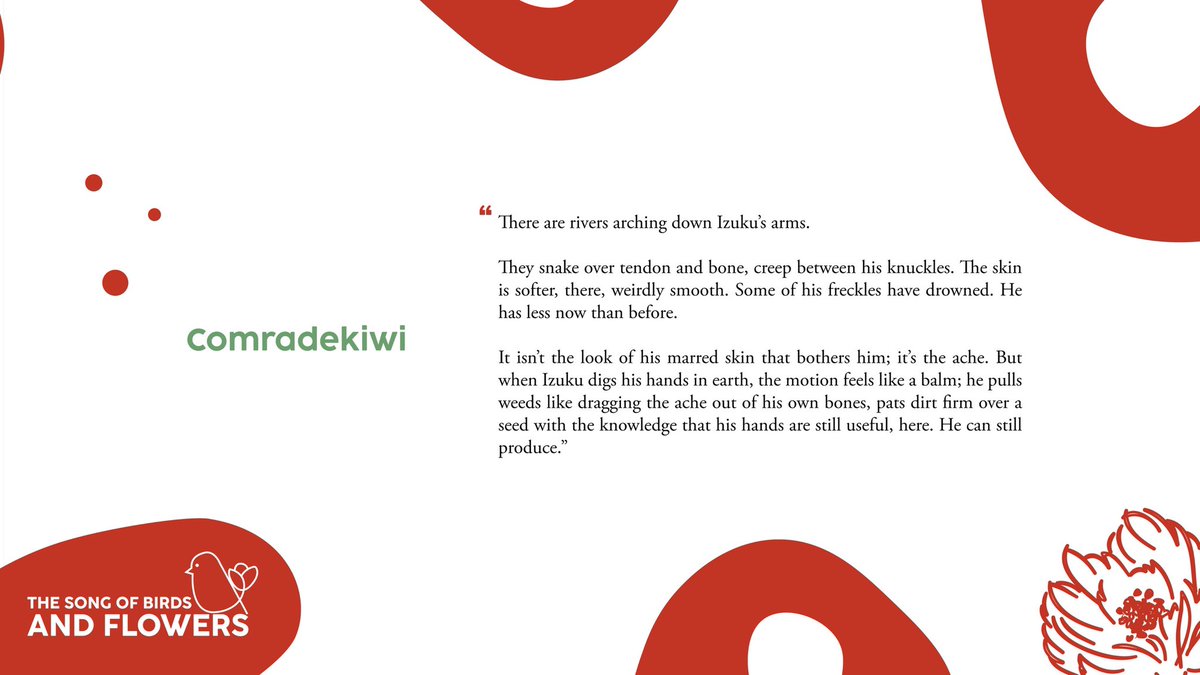 comradekiwi__'s tweet photo. hello! super excited to share an excerpt from my piece for @bkdknaturezine, a charity zine for Palestine! all profits go to the palestine children’s relief fund (@ThePCRF) !!!!!

preorders close dec 14, go grab one and contribute to this very important cause while you can!! :) https://t.co/6o6TYCCenE